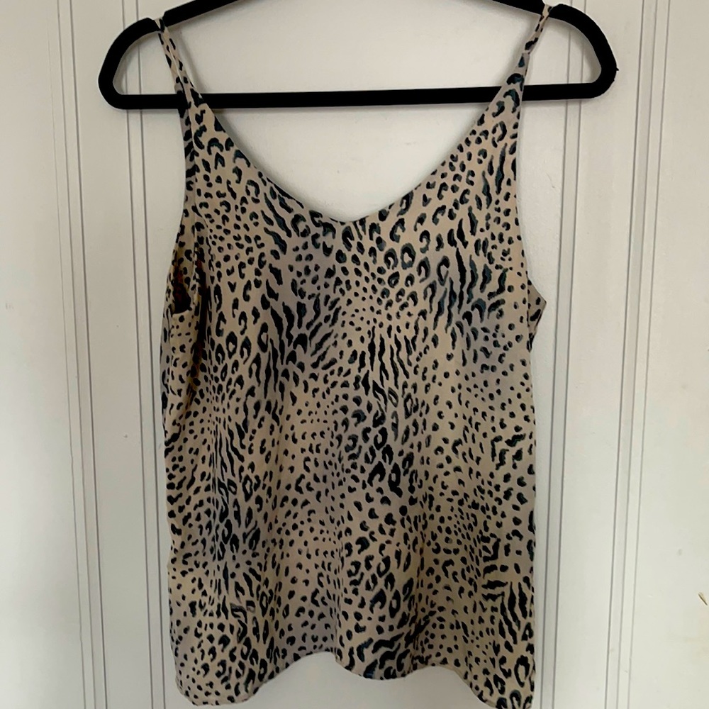 Leopard print blouse